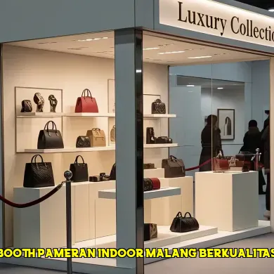 booth pameran indoor malang berkualitas